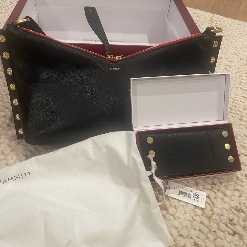 Brand new in box Hammitt Mr G and hammitt North wallet